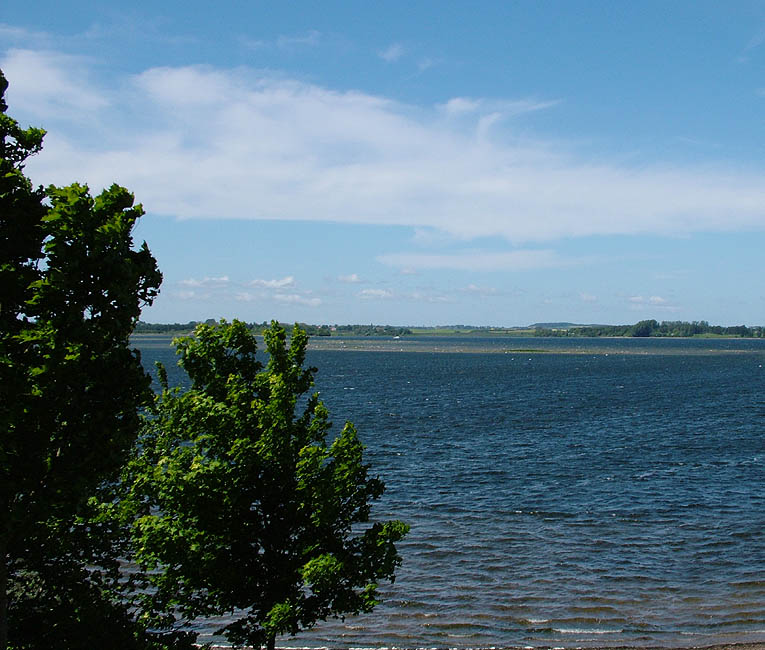 Panorama - Roskilde Fjord ved klinten i Jyllinge